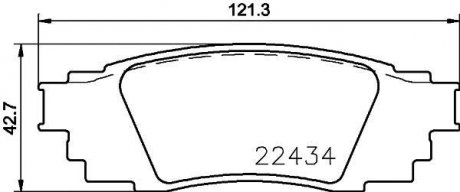 Тормозные колодки.) BREMBO P83160