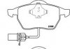 Гальмівні колодки, дискове гальмо (набір) BREMBO P85037 (фото 1)