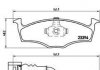 Гальмівні колодки, дискове гальмо (набір) BREMBO P85063 (фото 1)