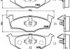 Гальмівні колодки, дискове гальмо (набір) BREMBO P85071 (фото 1)