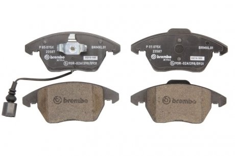 Тормозные колодки, тюнинг BREMBO P85075X