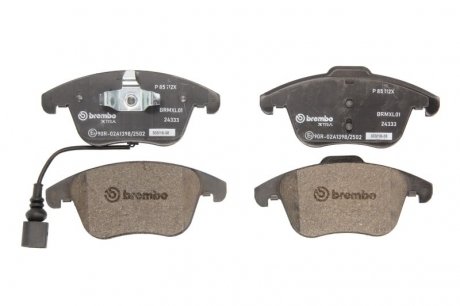 Тормозные колодки, тюнинг BREMBO P85112X