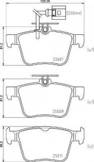 Гальмівні колодки дискові BREMBO P85 162