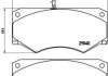 Тормозные колодки, дисковый тормоз (набор) BREMBO PA6005 (фото 1)