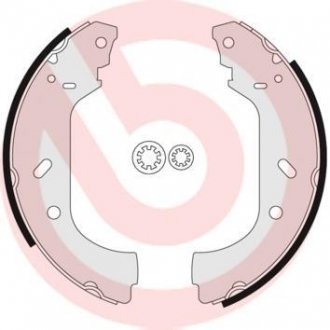 Гальмівні колодки (набір) BREMBO S23517 (фото 1)