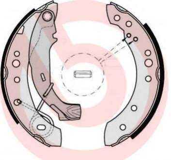 Гальмівні колодки (набір) BREMBO S61526