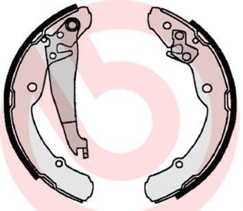 Тормозные колодки.) BREMBO S85516