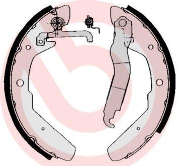 Гальмівні колодки (набір) BREMBO S85517