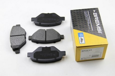 Тормозные колодки перед. Renault Megane II 02- (Bosch) BREMSI BP3113