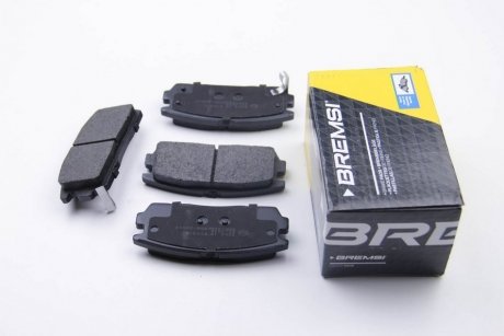 Тормозные колодки зад. Chevrolet Captiva 06- (akebono) BREMSI BP3304