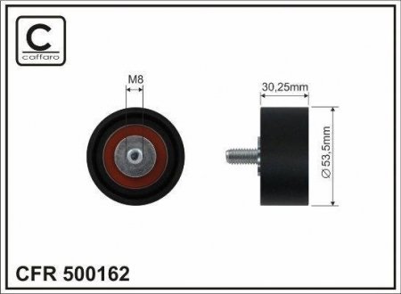 Ролик ремня CAFFARO 500-162