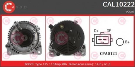 Генератор CASCO CAL10222AS