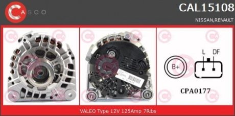 Генератор CASCO CAL15108AS