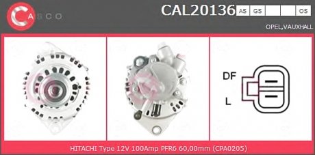 Генератор CASCO CAL20136AS