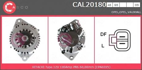 Генератор CASCO CAL20180AS (фото 1)