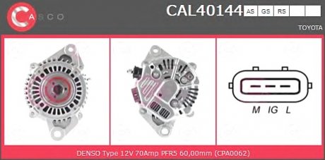 Генератор CASCO CAL40144AS