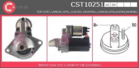 Стартер CASCO CST10251AS (фото 1)