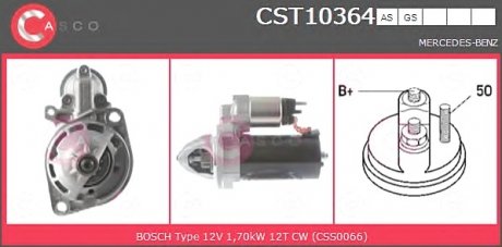 Стартер CASCO CST10364AS