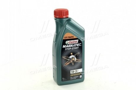 Мастило моторне Magnatec Stop-Start E 5W-20 1L CASTROL 156DCF (фото 1)