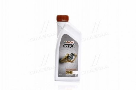 Олія моторна. GTX 5W-30 C4 RN 0720 (Каністра 1л)) CASTROL 15C4EE