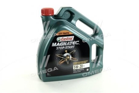 Моторное масло MAGNATEC START-STOP E / 5W20 / 4л. /(API SN, ILSAC GF-5, WSS-M2C948-B) CASTROL 15D8EF