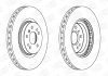 ДИСК ГАЛЬМIВНИЙ ПЕРЕДНIЙ MERCEDES-BENZ M-CLASS (W164) 05-12, R-CLASS (W251, V251) 05-17 CHAMPION 562403CH-1 (фото 1)