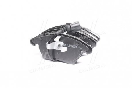 Колодки гальмові дискові передні AUDI A3 Sportback (8PA) 04-15|VW CADDY III Box Body/MPV (2KA, 2KH, 2CA, 2CH) 04-15 CHAMPION 573128CH
