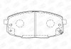 Колодки гальмові дискові передні HYUNDAI i30 (FD) 07-12, i30 Estate (FD) 07-12 CHAMPION 573730CH (фото 1)