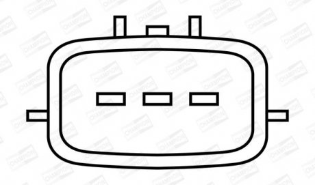 Котушка запалювання Renault Laguna III/Nissan Qashqai 1.6-2.0 07- CHAMPION BAEA056E (фото 1)