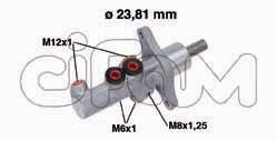 Цилиндр тормозной (главный) Audi A3/Skoda SuperB/Yeti 06-17/VW Caddy 15-/Golf 03-13 (d=23.81mm) CIFAM 202719