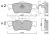 Тормозные колодки зад. MB E/S-класс (W211/W212/W220/W221) 99- CIFAM 822-568-0 (фото 1)