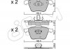 Колодки тормозные перед. S60/S80/V70/XC70/XC90 (98-14) CIFAM 822-599-0 (фото 1)