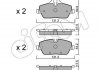 Тормозные колодки перед BMW 1 E87/Mini Cooper 1.2-2.0 03-12 CIFAM 822-664-0 (фото 1)