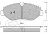 Колодки тормозные перед. Crafter/W447/W906/W907/Viano W639 (03-21) CIFAM 822-671-0 (фото 1)