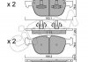Гальмівні колодки перед. XC60/XC90 02- 2.0-4.4 CIFAM 822-834-0 (фото 1)