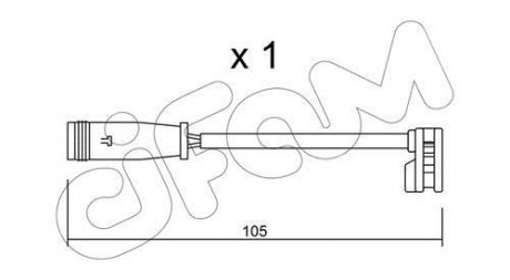 Контакт CIFAM SU313 (фото 1)