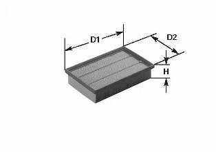 Фильтр воздушный MB A-класс OM640 04- CLEAN FILTERS MA1376