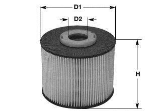 Фильтр топливный 2.0HDi/TDCi Scudo/Expert 11-/308-407 09-/C4/C5 09-/Focus 11- CLEAN FILTERS MG1666