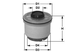 Фильтр топлива CLEAN FILTERS MG3608