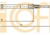 Трос ручного гальма зад. Л/П VW Passat 1,8-2,0 93- (дискові гальма) 1721/1030 COFLE 107491 (фото 1)