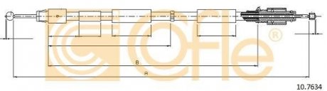 Трос ручника 10.7634 COFLE 107634