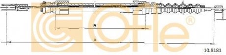 Трос ручного тормоза COFLE 108181