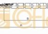 Трос ручного гальма VW Caddy/Skoda Felicia COFLE 109031 (фото 1)