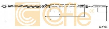 Трос ручника COFLE 109038