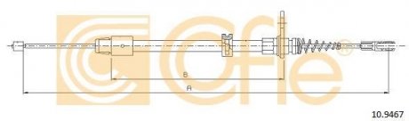 Трос ручного тормоза COFLE 109467 (фото 1)