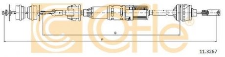 Трос сцепления COFLE 113267