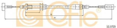 Трос ручного гальма COFLE 123725