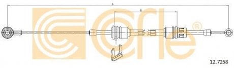 Трос, ступенчатая коробка передач COFLE 12.7258