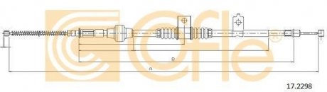 Трос, стояночная тормозная система COFLE 17.2298 (фото 1)