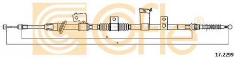 Трос стояночного гальма COFLE 172299